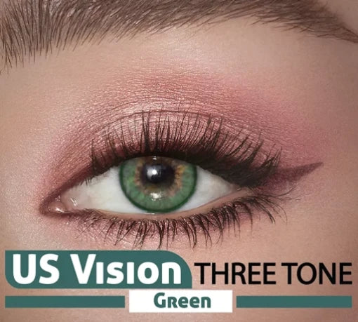 Green Three Tone – US Vision Lense