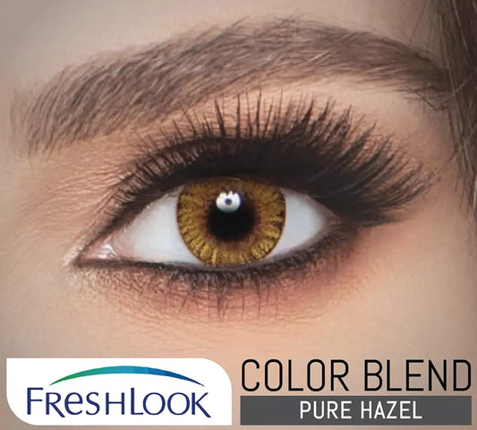 Pure Hazel Color Blend Collection – FreshLook Lense